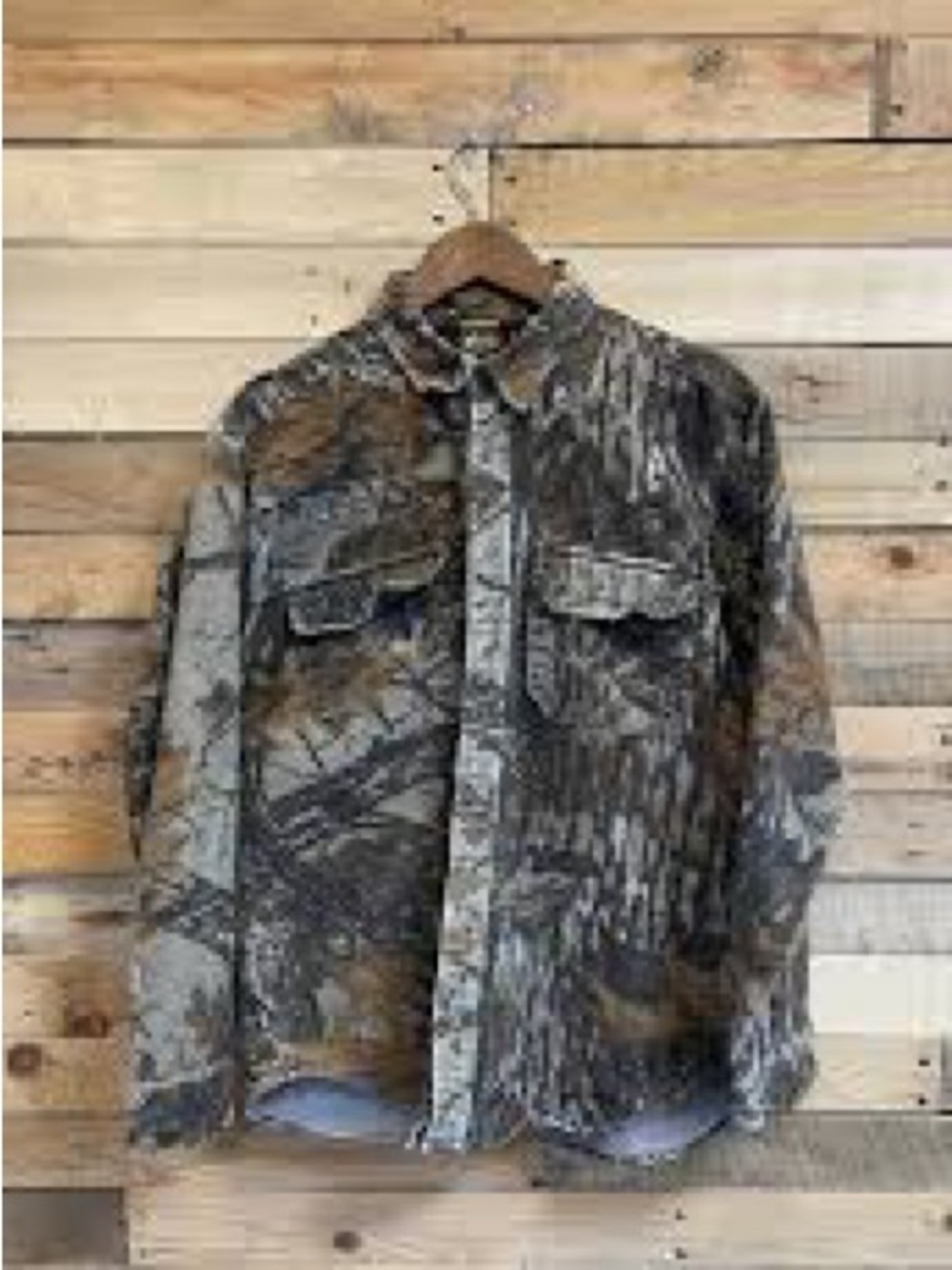 ⭐️3/$20⭐️Vintage Realtree Fleece Camouflage Hunting Jacket - Brown/Green